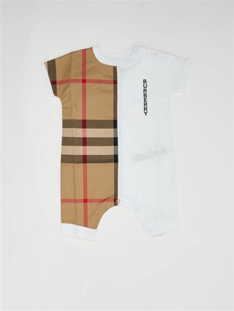 burberry neonato outlet|infant burberry clothes onesie.